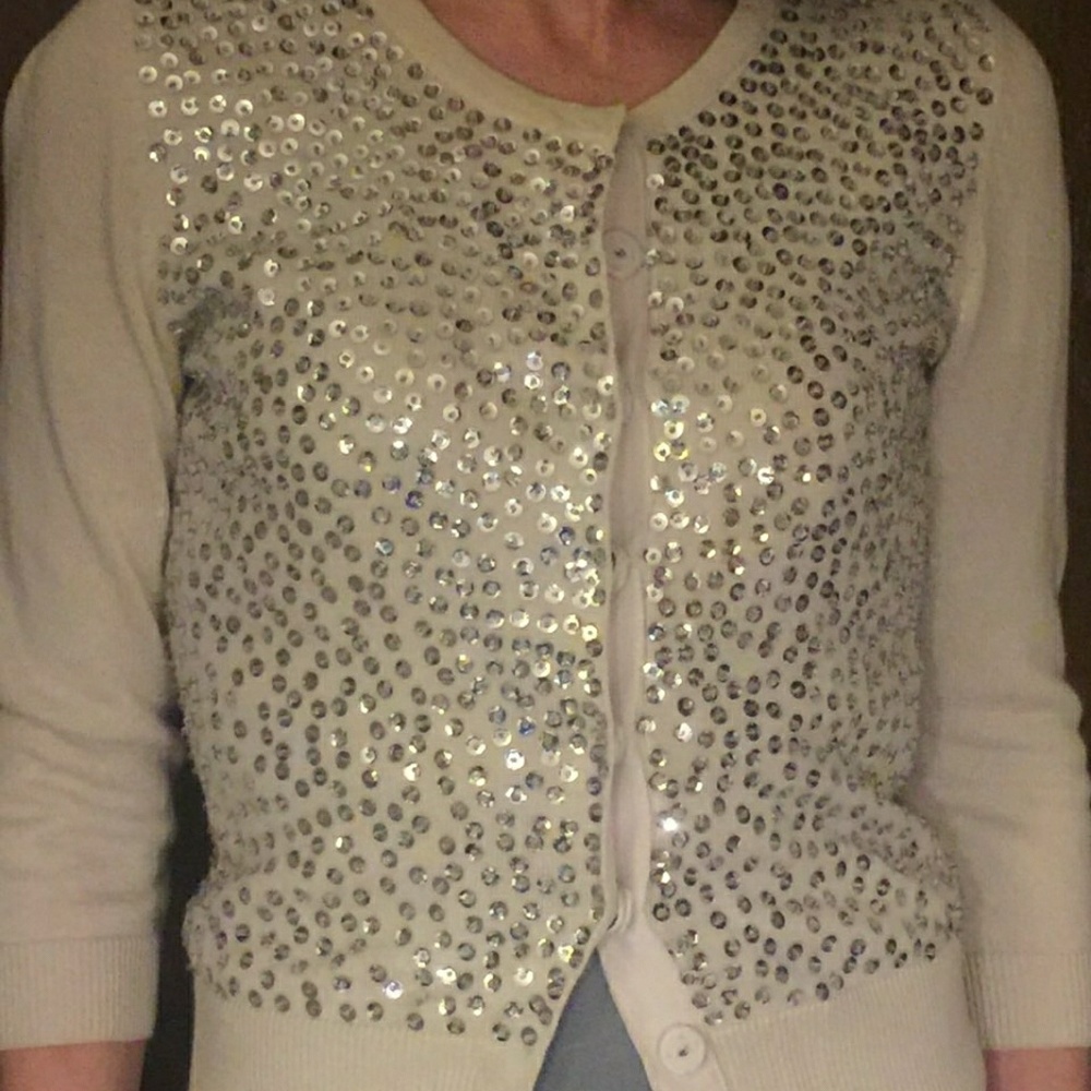 Classy, Sequinned Cardigan